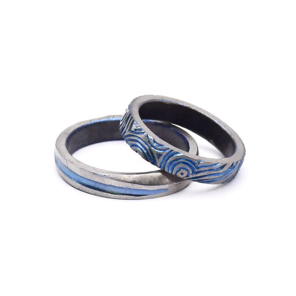 Antoine Puygrenier Artisan Bijoutier joaillier fabriqué à lyon bague sur-mesure en zirconium parsonnalisée